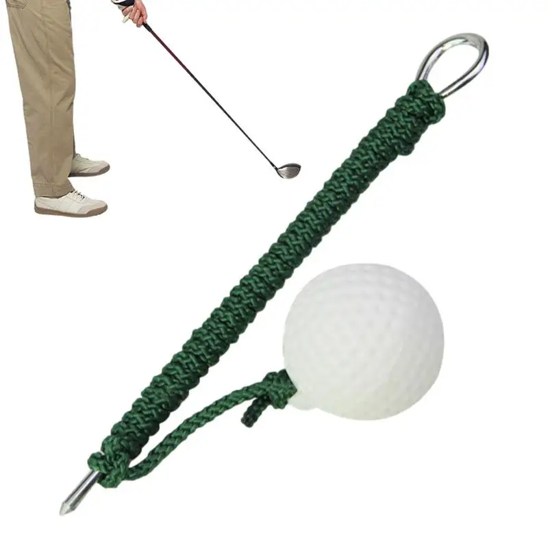 Practice Golf Balls Golf Ball Swing Trainer With Rope Golf Practice Tools For Improving Swing Accuracy Practice Training Aid For