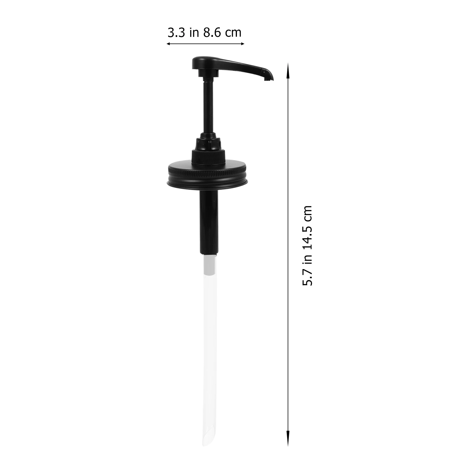 

Premium Syrup Pump Multi-Function Flavor Dispenser Universal Honey Bottle Pump Head For Restaurant Kitchen Syrup Container