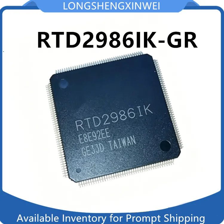 1PCS New Original RTD2986IK-GR TQFP-176 Integrated Circuit Chip in Stock