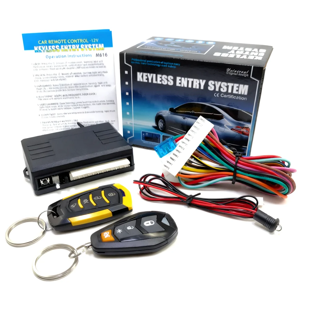 12V Car Central Locking System Car Keyless Entry System Car Electronic Anti-theft Device Central Locking Car Accessiores