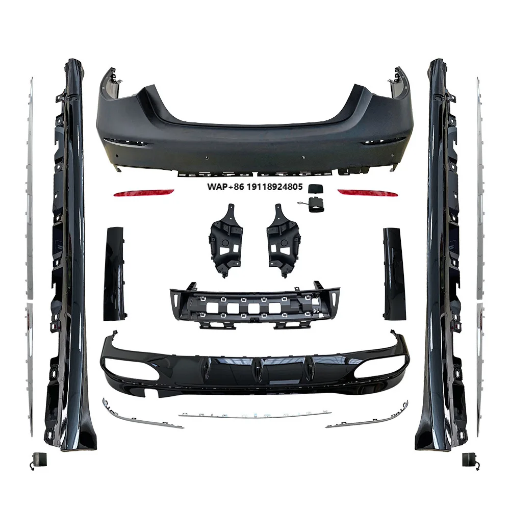 

S-Class W223 Body Parts Upgrade Sports Version of S450 Including Front Bumper Side Skirts Rear Bumper Tail Lip