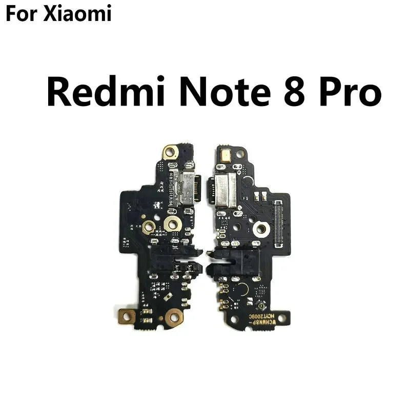 New Microphone Module+USB Charging Port Board Flex Cable Connector Parts For Xiaomi Redmi Note 6 7 8 9 Pro Redmi 9 9A 10X 8A 8