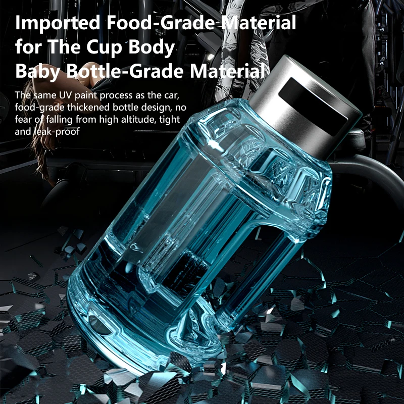 1.5L Hydrogen Water Bottle Portable Hydrogen Water Generator Jug Digital Display Up to 3000PPB  Premium Hydration Solution