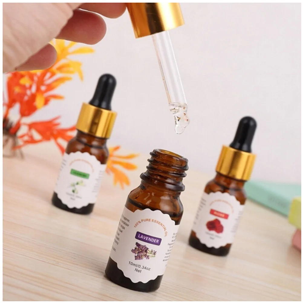 

10Ml Pure Aromatherapy Oil for Diffuser Humidifier Water Soluble Scented Oil Home Spa Aroma Purifier Natural