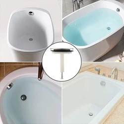 46mm Bathtub Drain Stopper Bathroom Bath Replacement Tub Sink Waste -Up Plug For Bathroom Kitchen Sink Home Plumbing