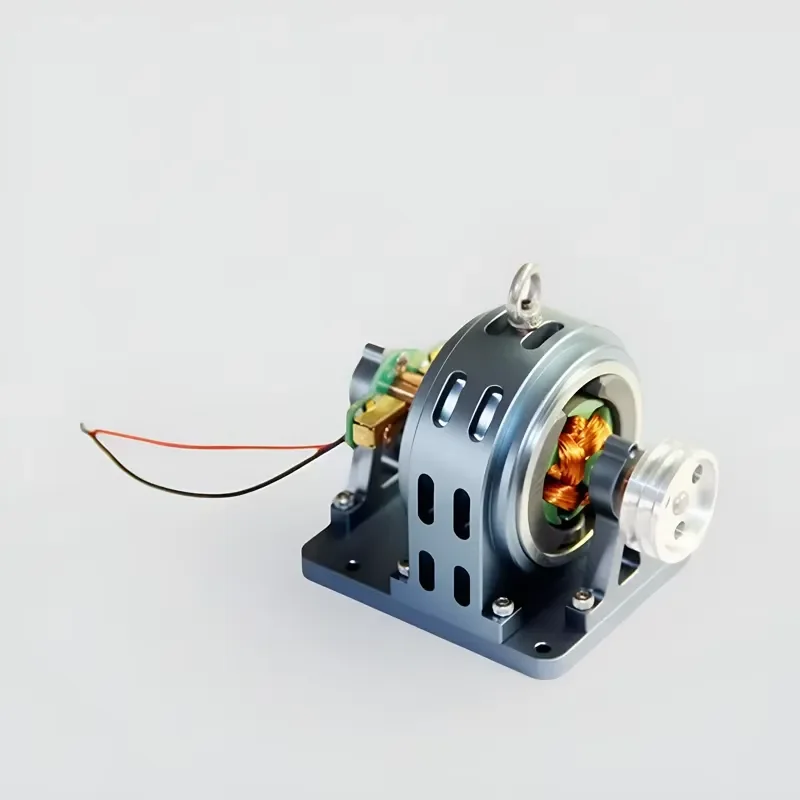 for Mini Generator 12V Retro Style Metal Casing Pure Copper Coil High Efficiency Compact Design Durable Build Classic Look