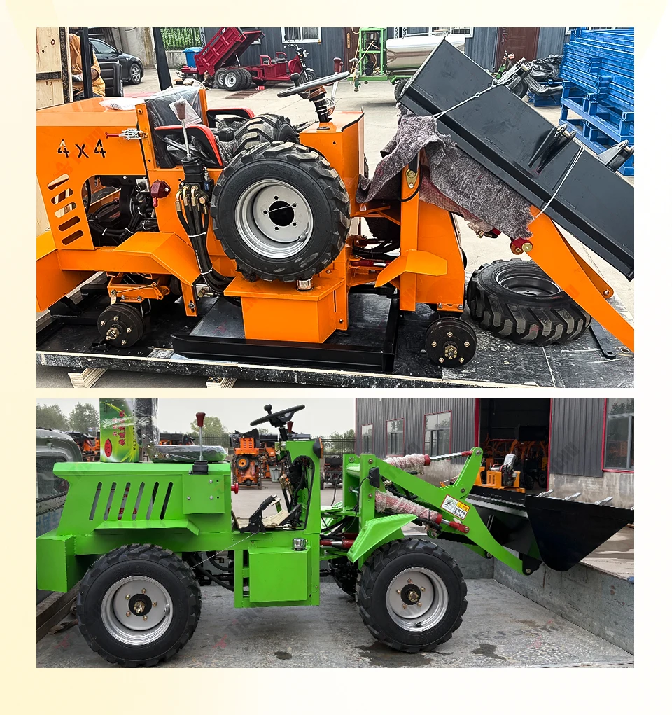 Meistverkaufter Rad-Mini-Teleskoparmlader mit Kubota-Motor, Kompaktlader zum Verkauf – Detail 11