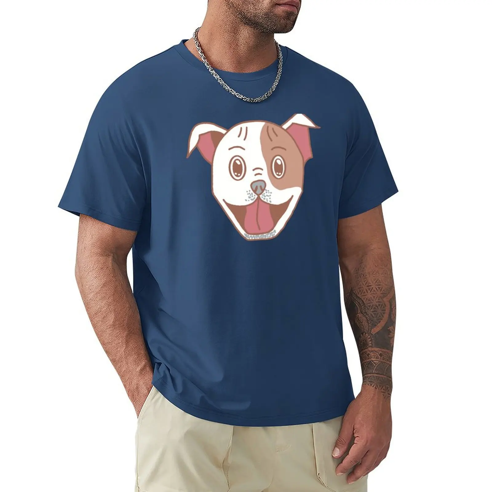 

Daisy Pitbull Dog T-shirt aesthetic clothes graphics heavyweights shirts graphic tees sweat shirts, men