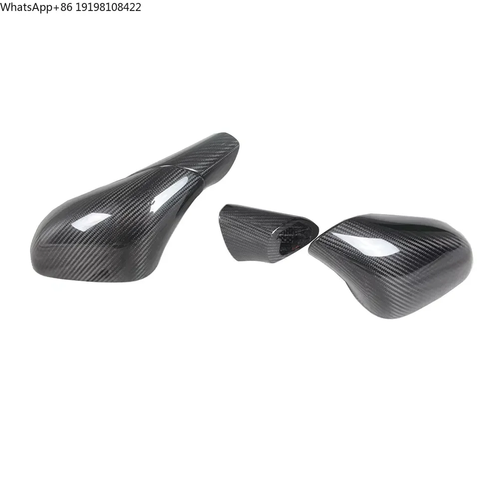 High Level Material Dry Carbon Fiber Mc20  Mirror Housing Mirror Cover for Maserati Mc20