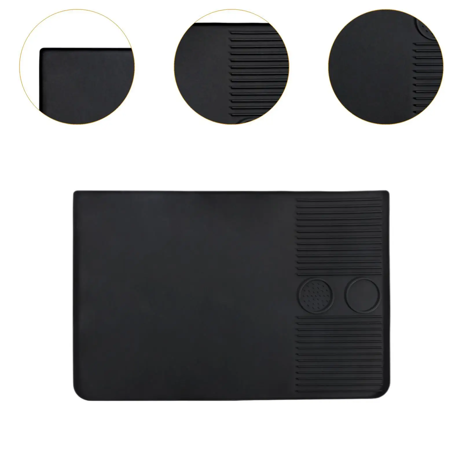 キャビネットとカフェ用のシリコンコーヒーマット、カウンタートップ、ドライコーヒーバーを保持