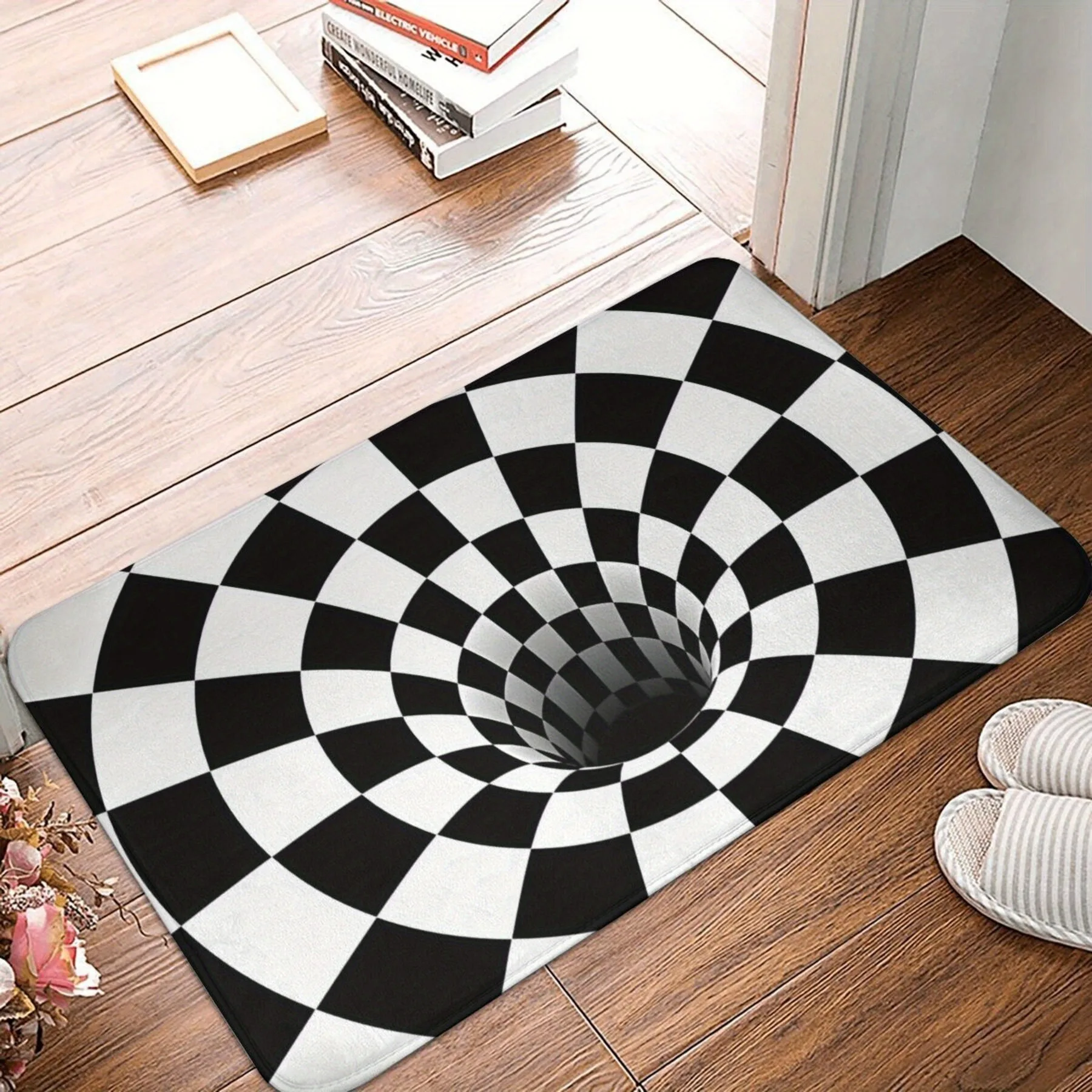 

1PC 3D Pattern Kitchen Rugs Non-Slip Door Mats Pop design Bathroom Rug Bath Mat Carpet for Home Sink Laundry Decor