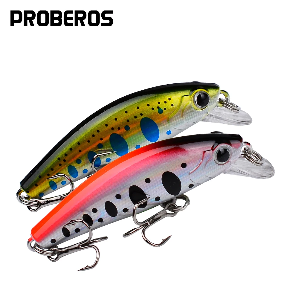 

Jerk bait Crankbait Bass Fishing Tackle Mini Sinking Minnow Wobblers Fishing Lures 5.6cm 6.8g Trout Artificial Plastic Hard Bait