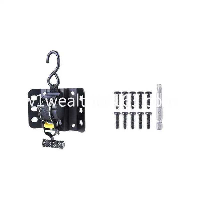 Retractable Truck Bed Ratchet Belt Suitable for Ford Self-Retractable Tying Truck Transportation Fixed
