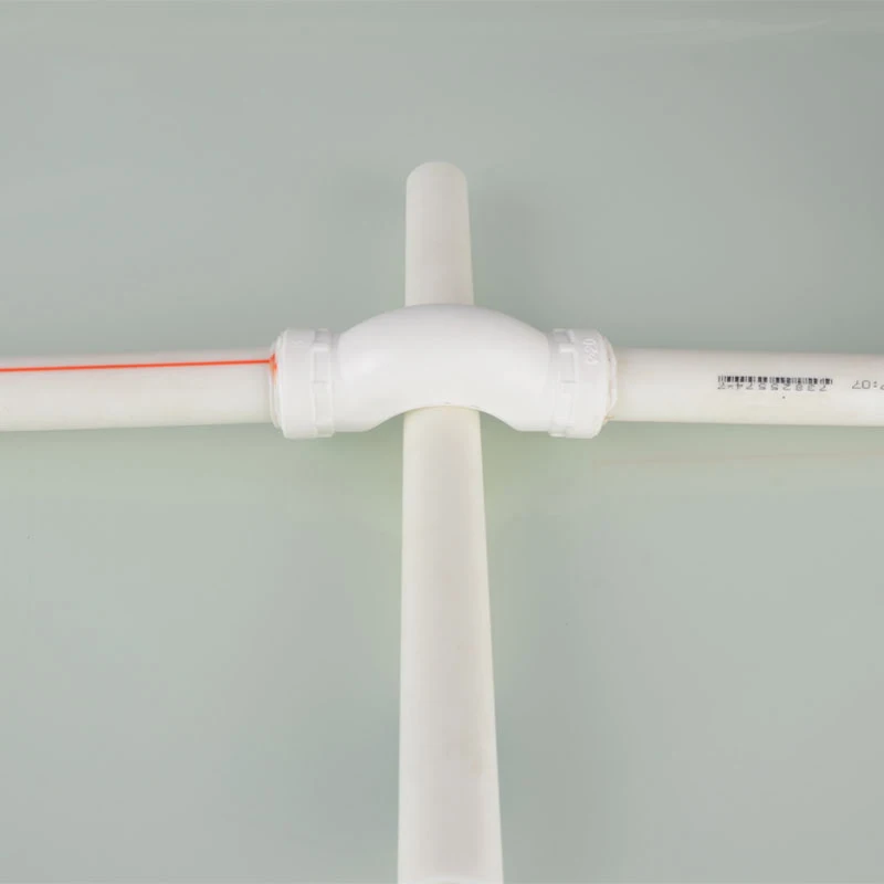 Puente de tubería PPR, codo de igual diámetro DN20-DN63 de 1/2 a 2 pulgadas para accesorios de plomería de suministro de agua fría/caliente