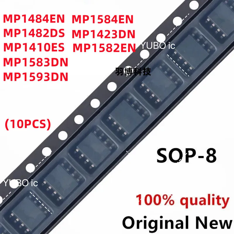 (10piece)100% New MP1584EN MP1484EN MP1482DS MP1423DN MP1410ES MP1582EN MP1583DN MP1593DN sop-8 Chipset
