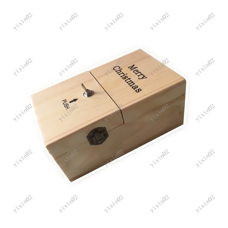 Creative Useless Box Funny Stress Relief Desk Toy Novelty Gag Gift For Friends Office Desktop Decor view 4