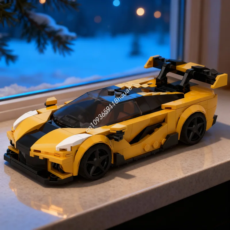 

Набор строительных блоков MOC City Champions, 346 деталей, для сборки архитектурных моделей, развивающая игрушка-конструктор, идея для творчества, рождественский подарок