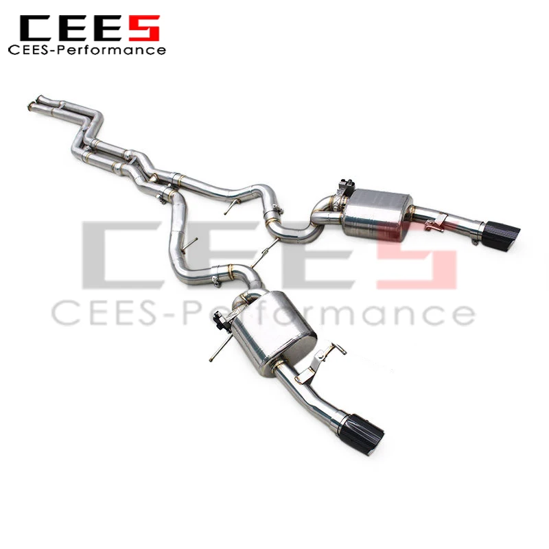 

Выхлопная система CEES Valvetronic Catback для BMW 335/335xi E90 3.0T 2009-2013, спортивные выхлопные трубы с клапаном из нержавеющей стали