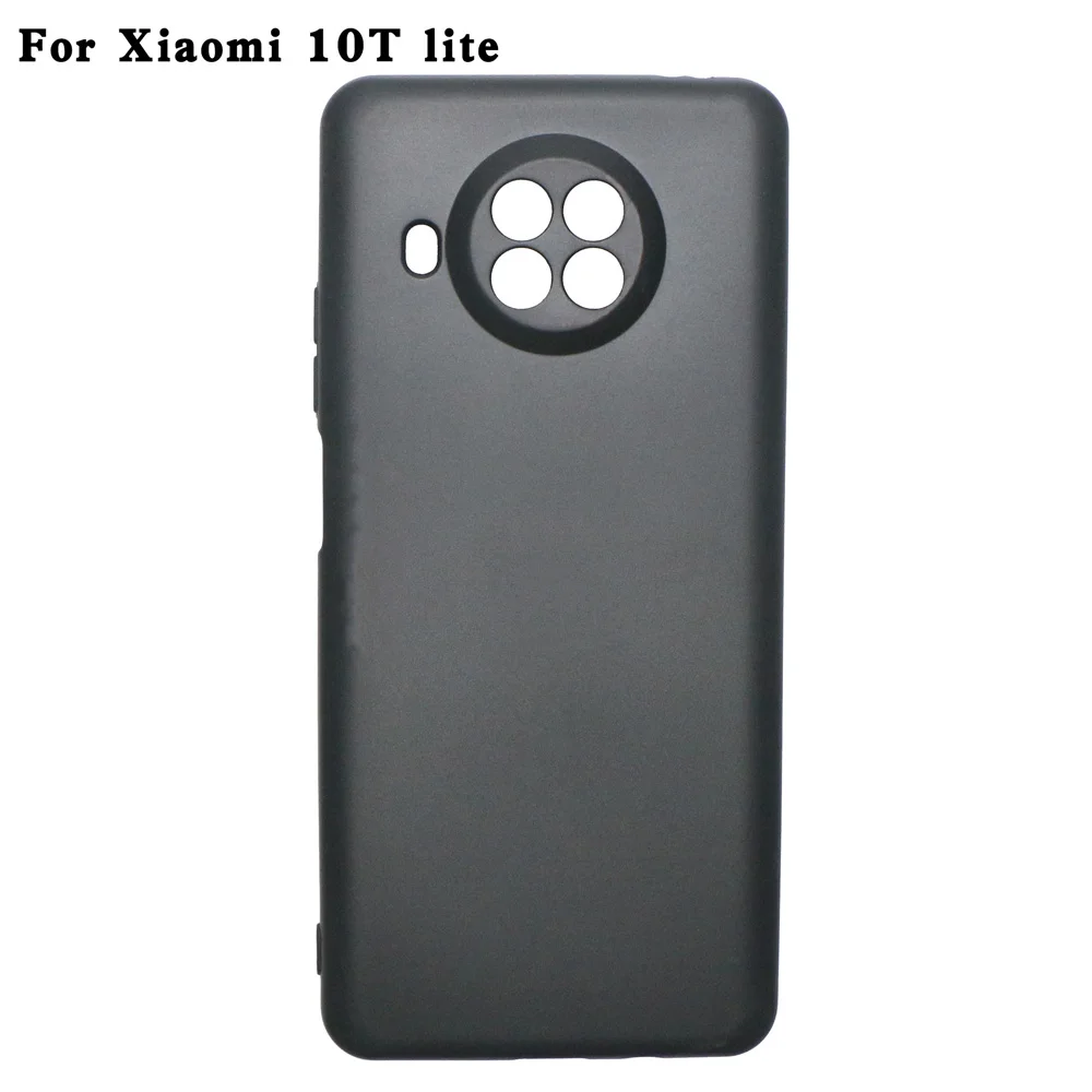 For Xiaomi Mi 10t lite Case Soft Silicone Matte Camera Protective Phone Cover For Xiaomi Mi10t lite Mi10 Mi 10 t lite Coque Slim