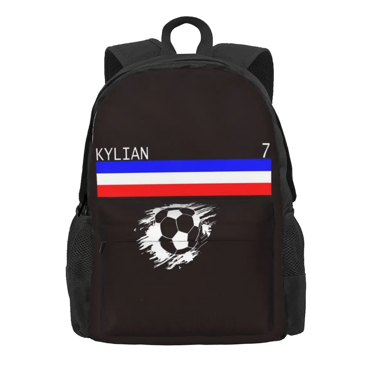 

Kylian Mbappe Backpacks Boys Girls Bookbag Students School Bags Cartoon Kids Rucksack Laptop Rucksack Shoulder Bag