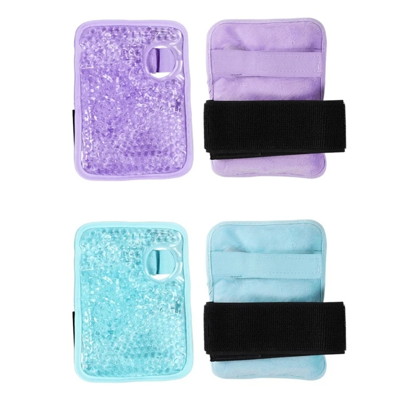 Gel Beads Ice Pack Hot and Cold Pack Reusable Wrist Ice Bag for Injury Swelling Relief Knee Shoulder Tooth