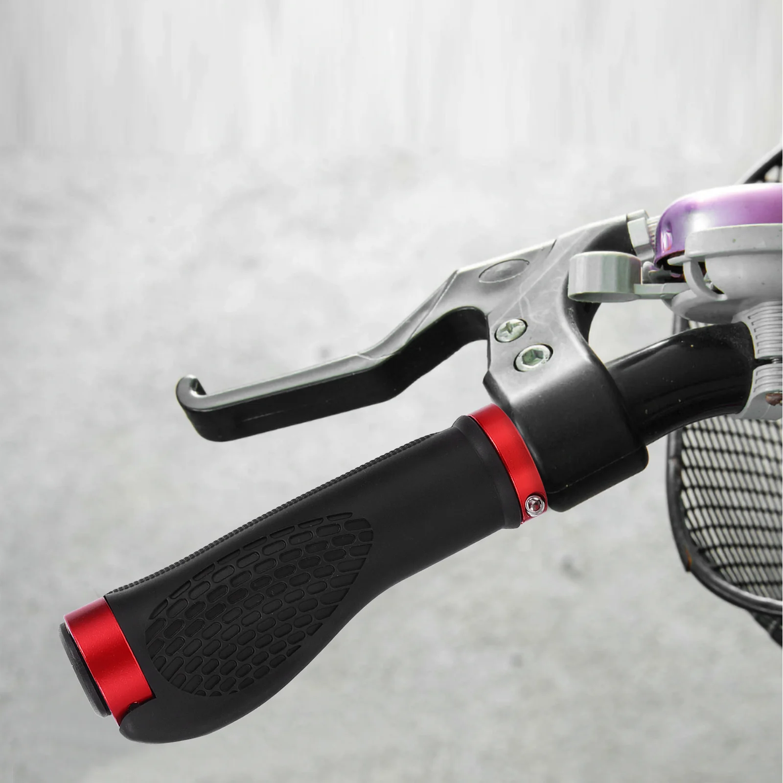 

Bicycle Handlebar Grips Rubber Anti-Skid Shockproof Mountain Bike Covers Sweat-Absorbing Cycling Grips For Outdoor Road