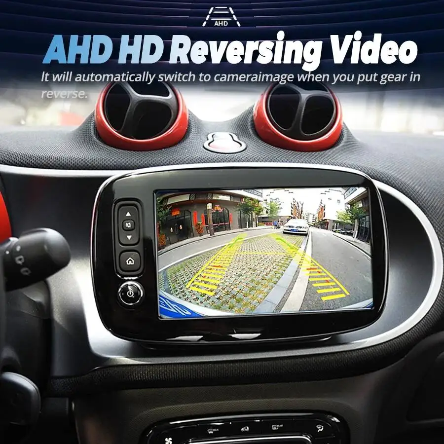 RHD 8inch Android Car Radio For Benz Mercedes Smart 453 Fortwo 2014-2020 Car Stereo Multimedia Player Carplay GPS Navigation 4G