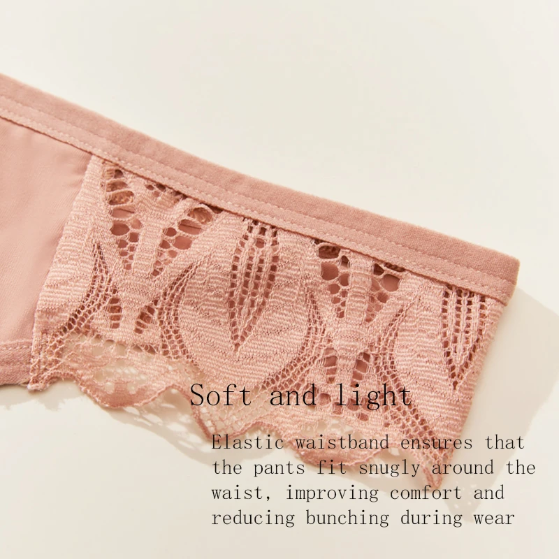 4 قطعة تنفس مريحة الجلد ودية لينة المرأة سراويل مثير المرأة ثونغ لطيف الفتيات g-سلسلة سلس الملابس الداخلية النسائية