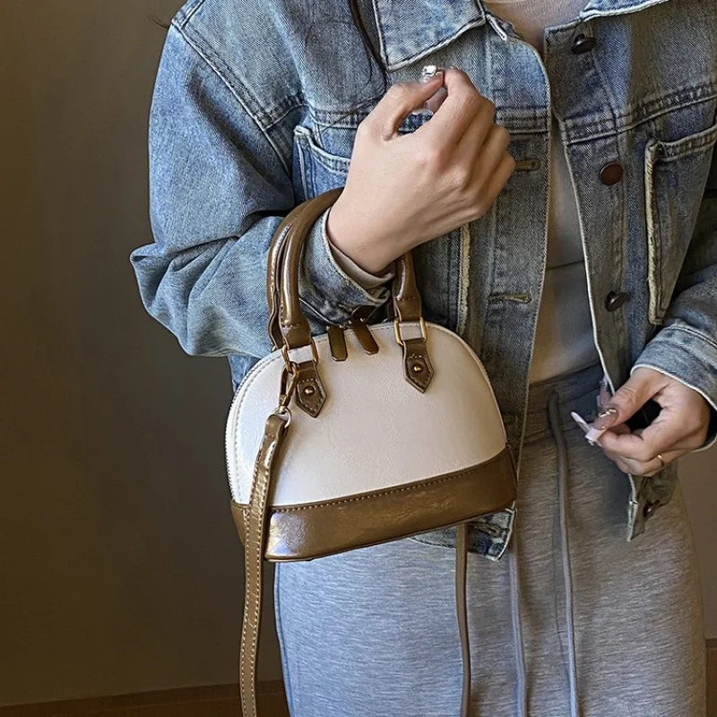 

Luxury Designer Genuine Leather Crossbody Bag For Women Elegant Shoulder Handbag Classic Tote Purse
