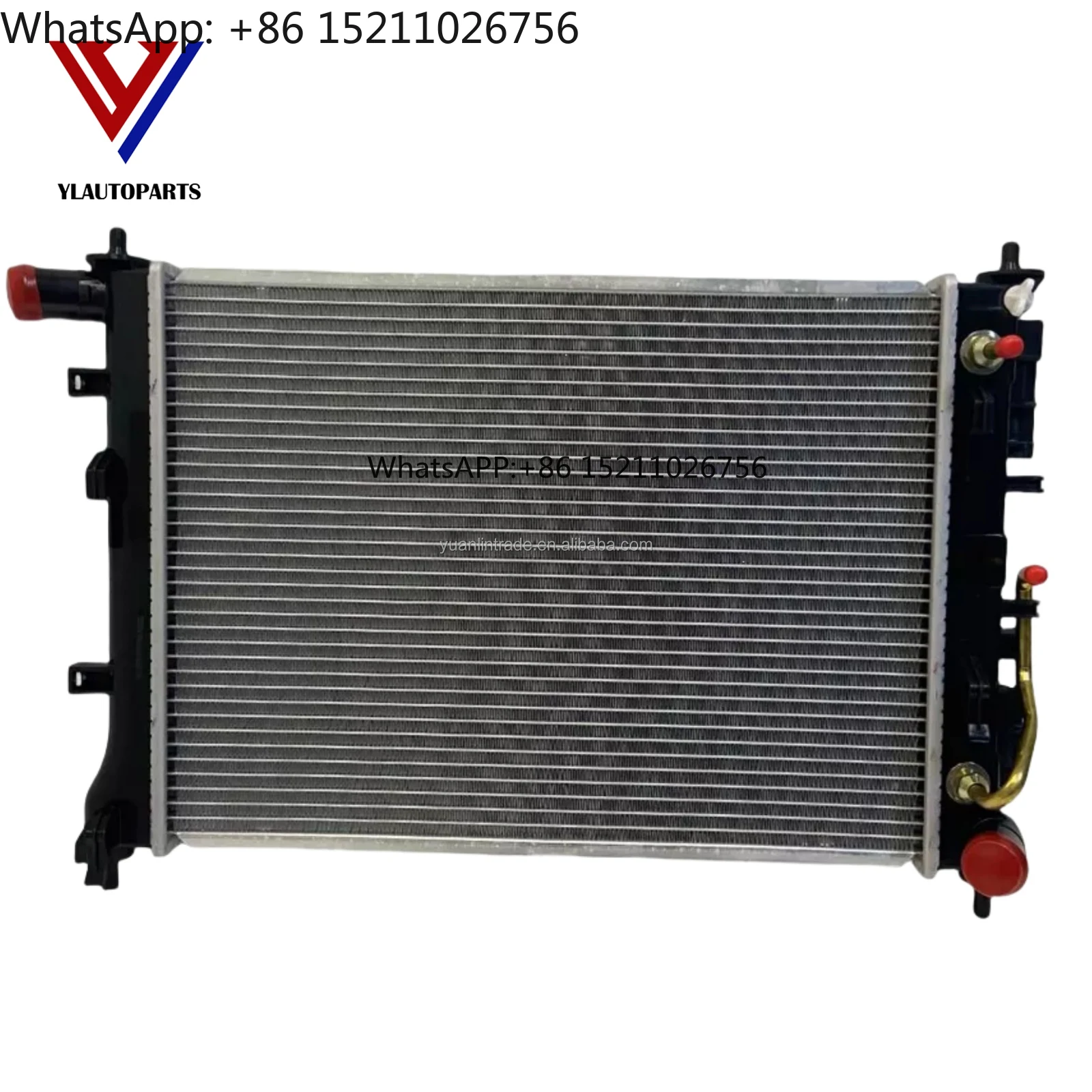 For Kia Stonic Rio Iv Radiator 1.2 1.4 1.6 at 2017 2019 2020 2021- 25310H5050 16AT 25310-H5050 - view 6