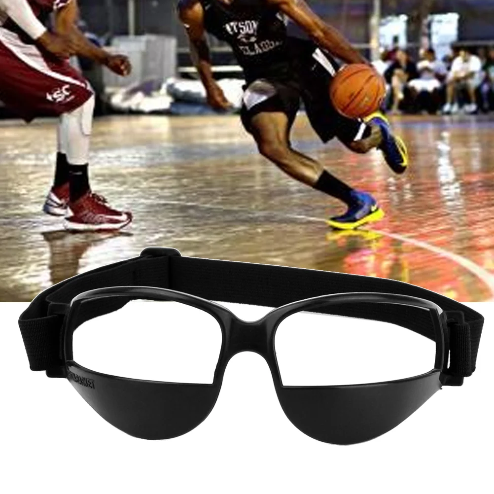 Basketball Anti-low Head Training Sports Glasses Basketball Training Aid Goggle (Black) basketball glasses