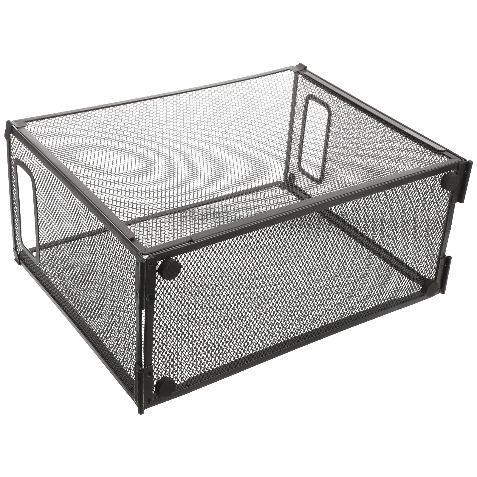 

s File Folder Holder Small Size Metal Desk ganizer Stainless Steel Foldable Document Storage Box Hanging File Rack