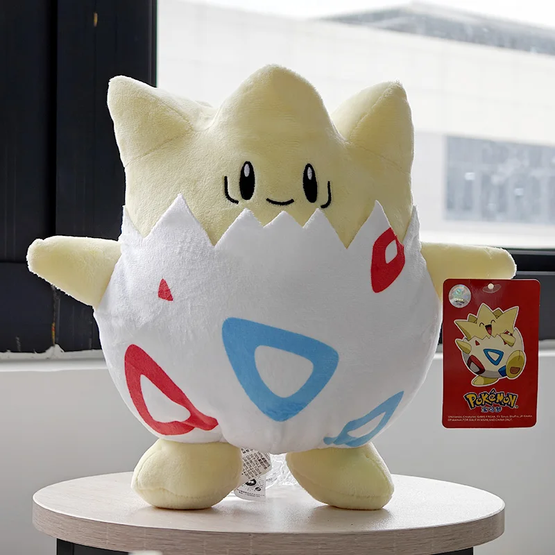 تصميم جديد بوكيمون Togepi ألعاب من نسيج مخملي Kawaii كارتون لينة محشوة رمي وسادة دمية للأطفال لطيف هدية عيد ميلاد