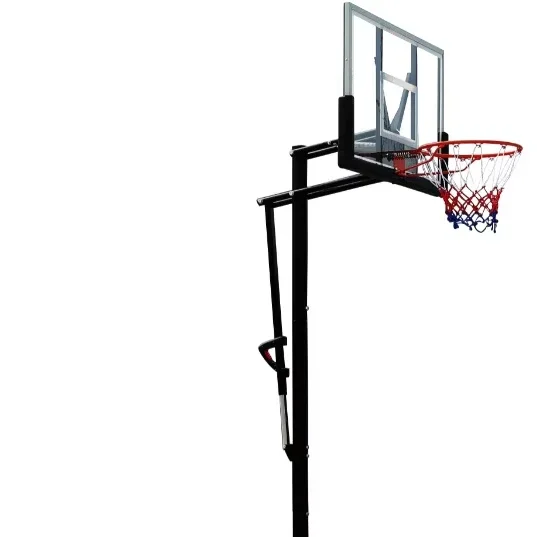 Basketball Hoop Stand with Portable PE Frame for Kids and Adults Home Court Equipment Includes Rim basketball hoop stand