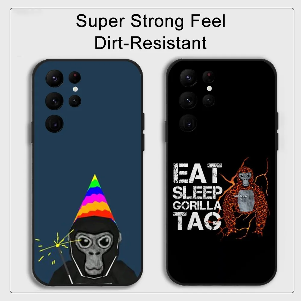 Gorilla Tag Jmancurly Monke Merch Phone Case  Samsung S series s20 s21 s22 s23 s24 FE Plus Ultra TPU Soft to Skin-friendly case