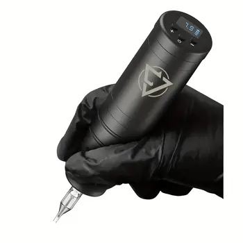 Bezdrátový tetovací strojek 1500mah baterie, výdrž baterie 6 hodin, tetovací pero, tetovací strojek, strojek na permanentní make-up, tetovací potřeby 10 nejlepší prodej Dětský tetovací strojek - №4