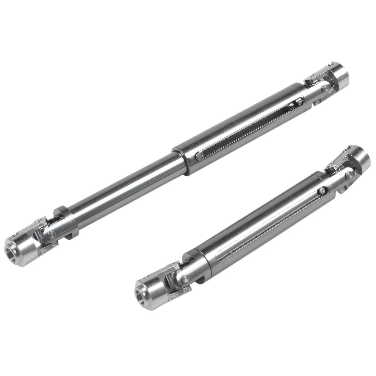 عمود قيادة عالمي من الألومنيوم ، لون التيتانيوم ، Scx0016 ، محوري Scx10 ، كهربائي رباعي الدفع ، Rc1:10 ، نموذج سيارة للطرق الوعرة ، 2