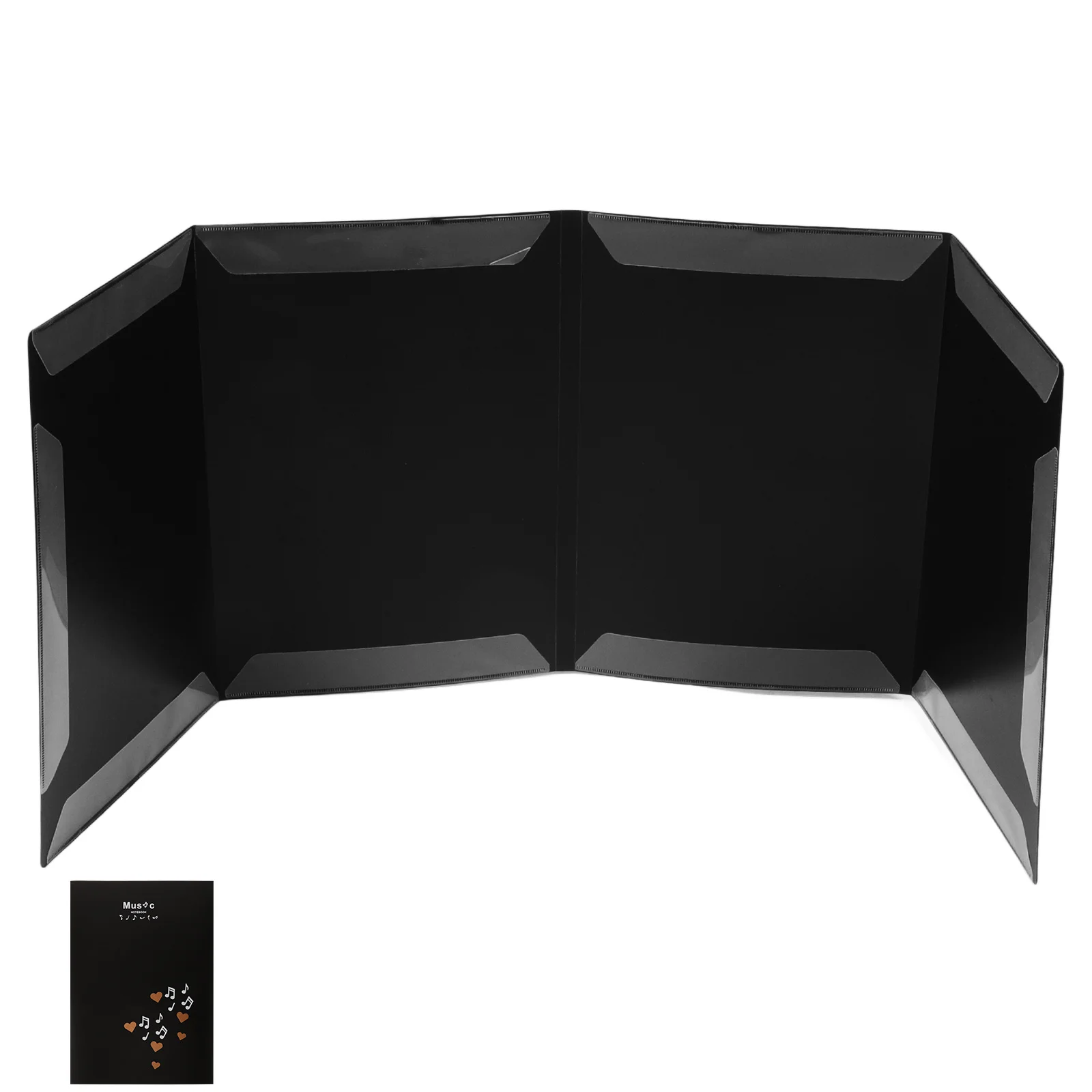 

Steel Music Score Folder Durable Plastic A4 File Organizer Multifunction Office Document Protector Sheet Music Choir Folder