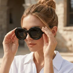 New retro oval sunglasses sunglasses for men and women