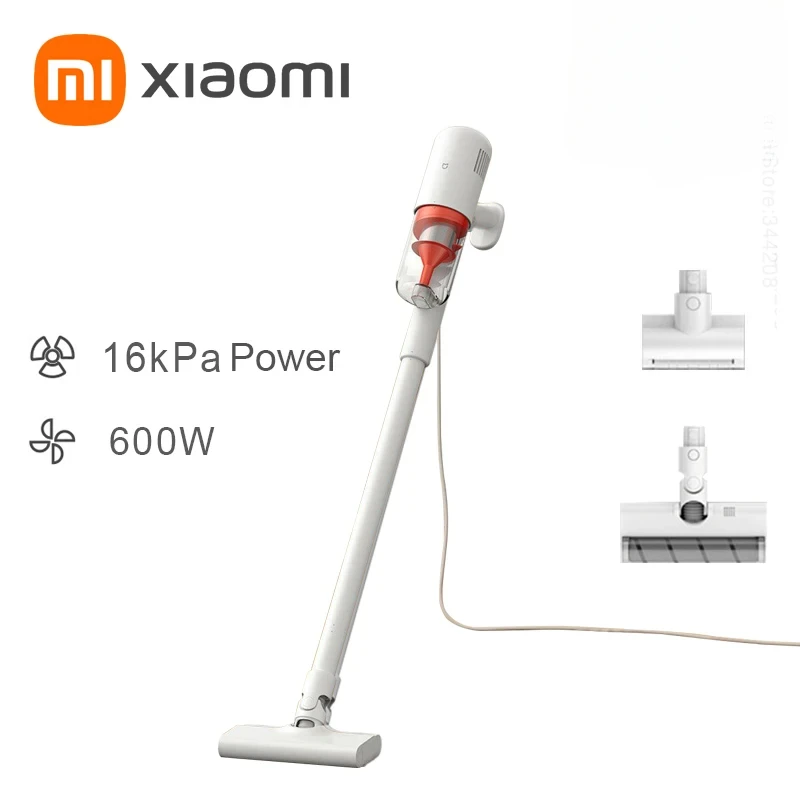 XIAOMI-MIJIA b205家庭用掃除機2台、強力なサイクロン吸引、掃除道具、多機能ブラシ、16kpa