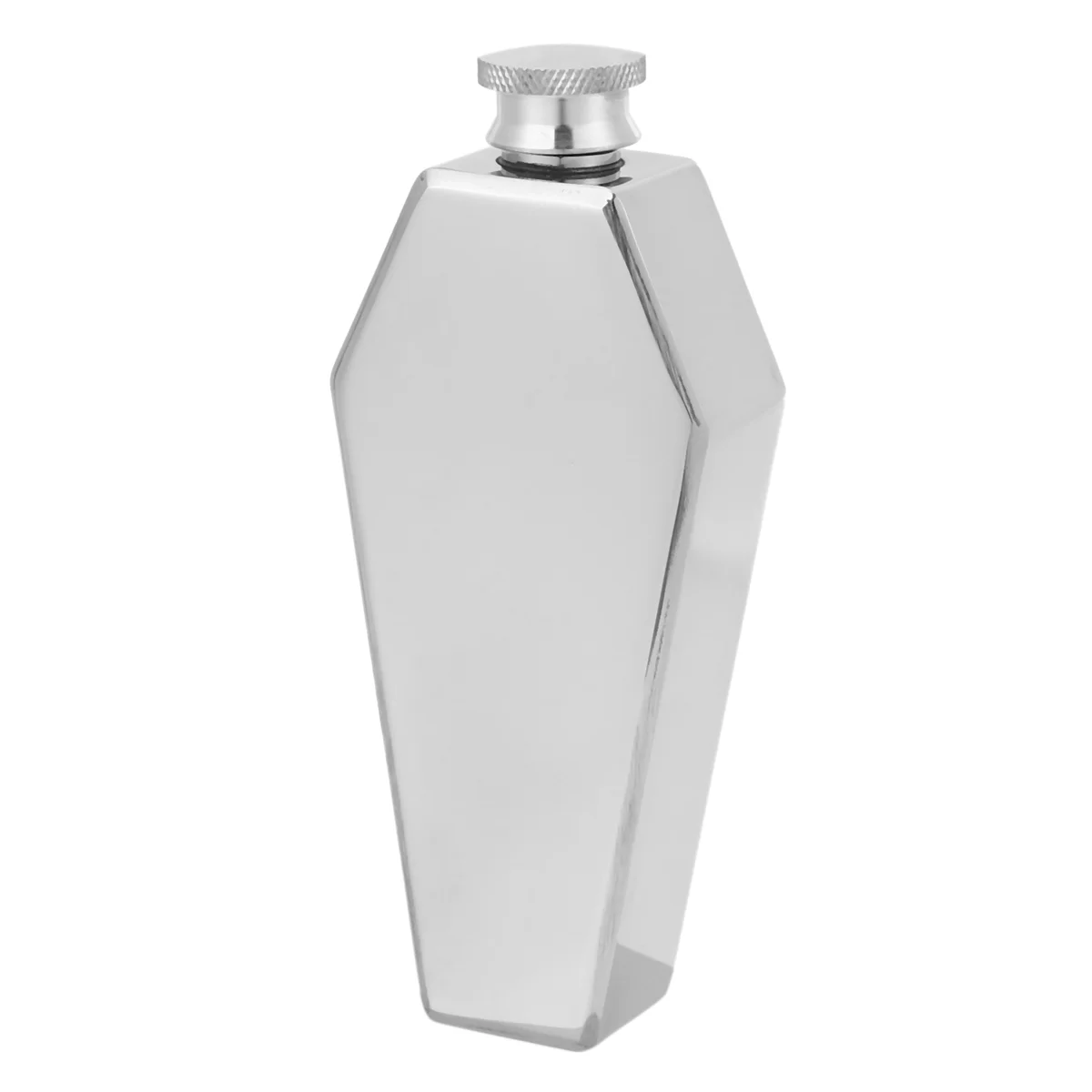 HHTL 8X Mini Hip Flask 100ML Personalized Coffin Shape Stainless Steel Portable Flagon Travel Wine Pot