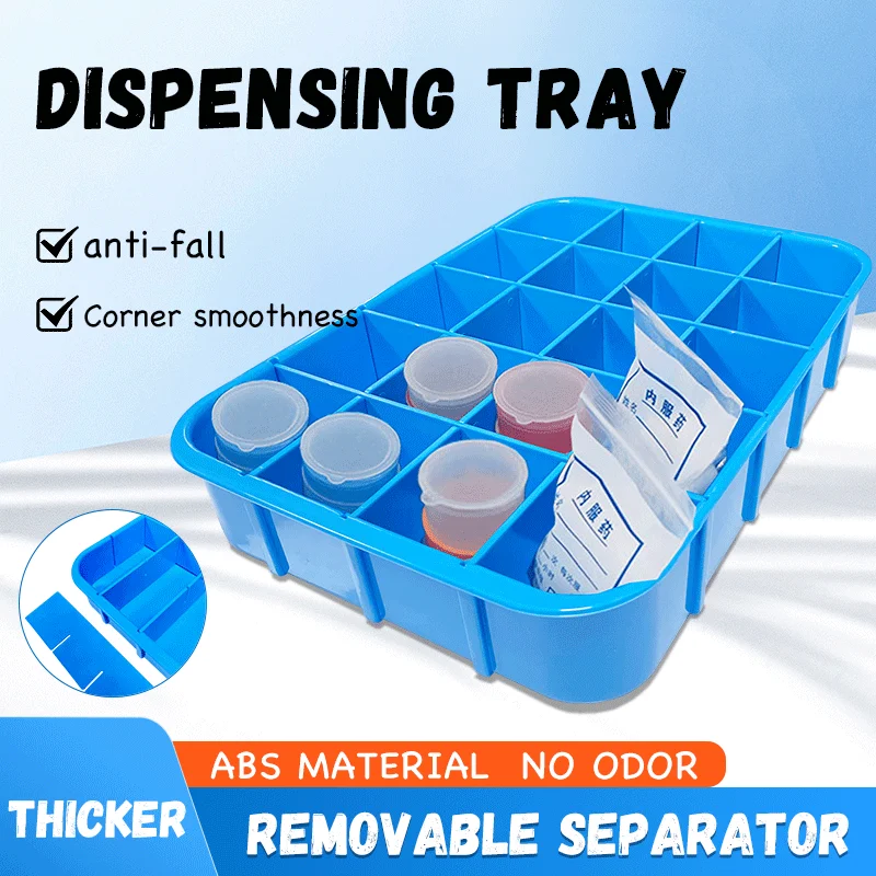 

20-форматный ящик для хранения. Съемная перегородка для классификации лекарств. Больница. Ящик для сортировки лекарств. Пластиковое хранилище.