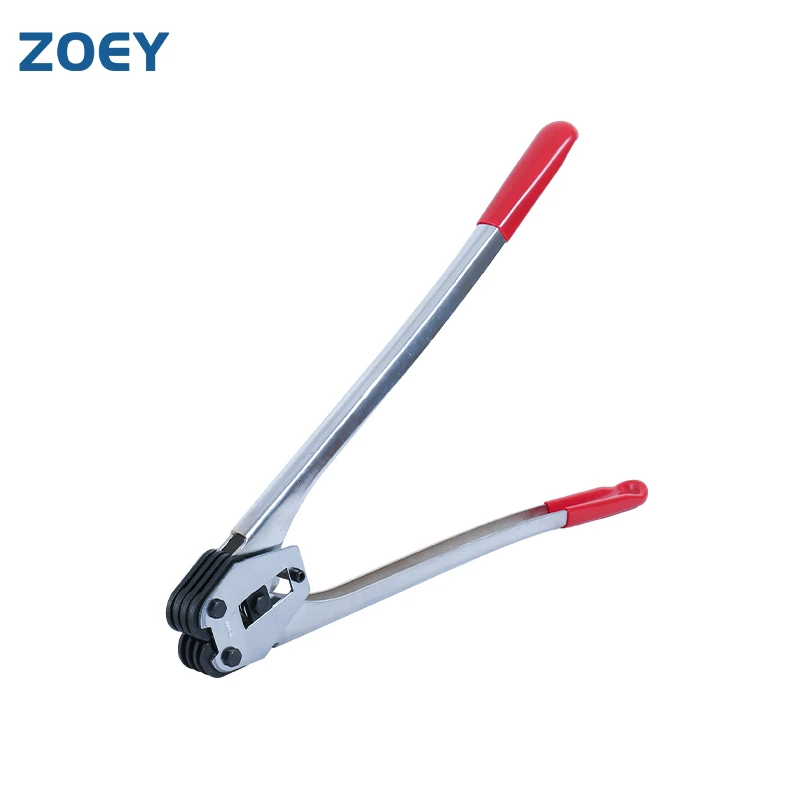 H19 Handheld Tensioner Sealer Kit Manual Plastic Strapping Tool for 13-19mm Packaging Tools for Carton Strapping Machine view 5