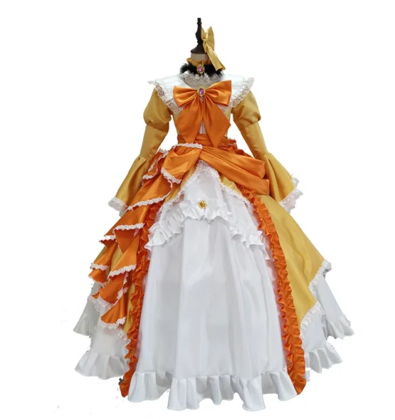 

Kagamine Twins Evil Sister Kagamine Rinx Cosplay Costume Dress