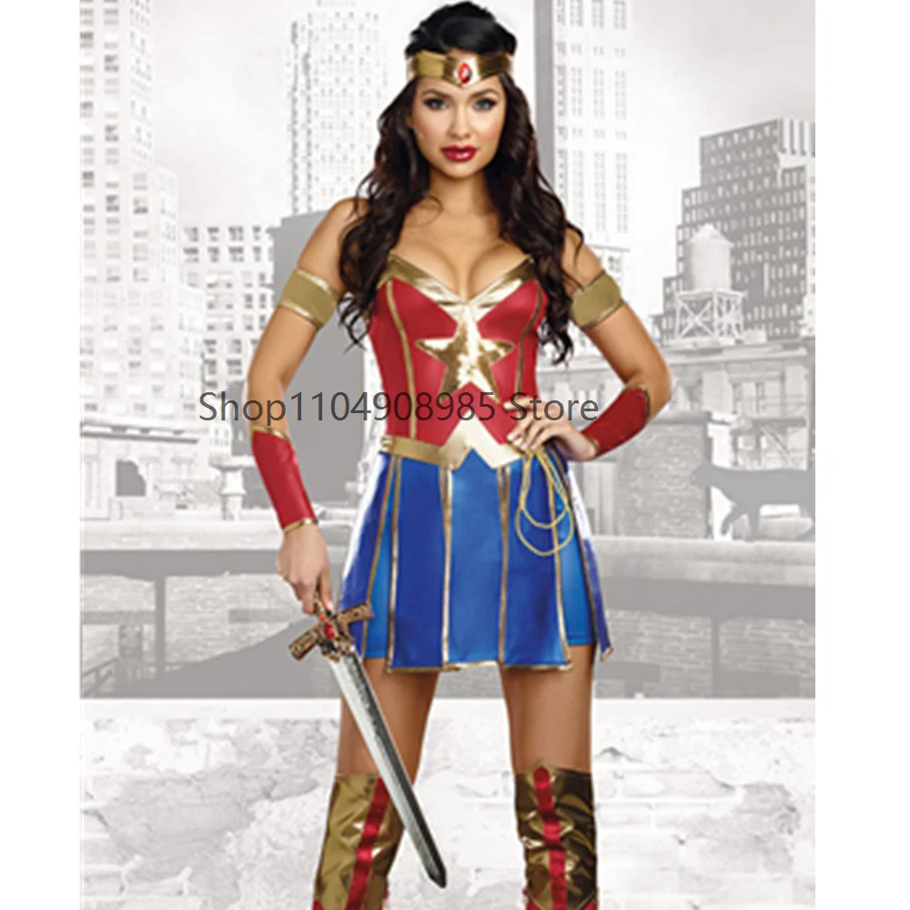 

Cospplay Costume Deluxe Adult Of Woman Halloween Costume Superhero Dressing-Up 2025