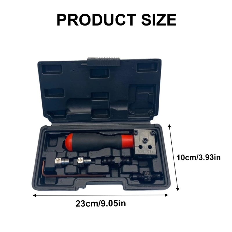 reparación automóviles con llave hexagonal para tubos cobre