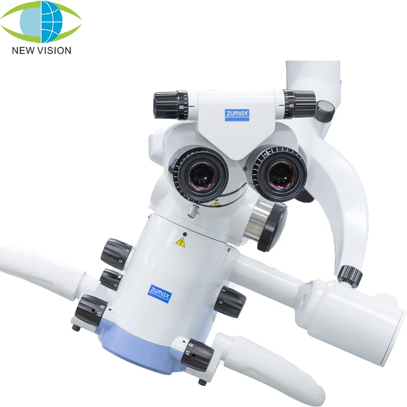 Zumax OMS 1800 光学式手術用顕微鏡は、眼科、脳神経外科、耳鼻咽喉科の手術に適しています。 角度調整可能