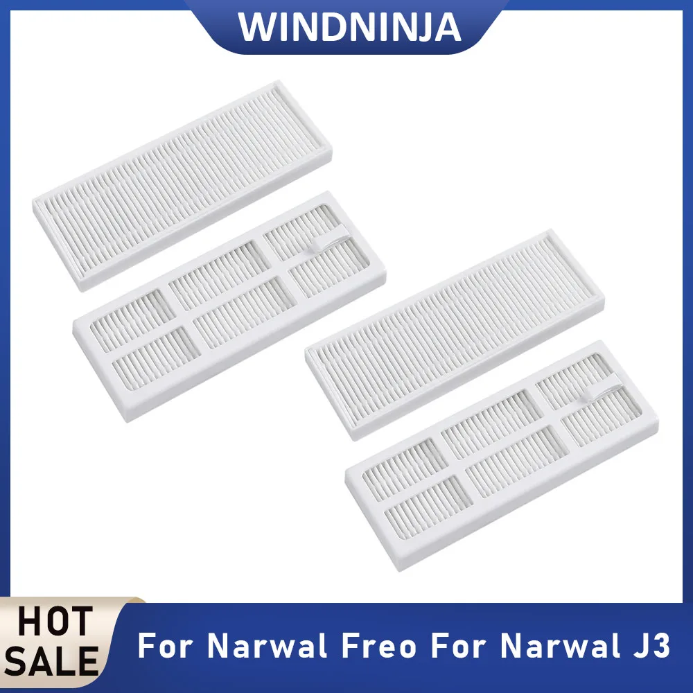 

Высокоэффективный HEPA-фильтр для Narwal J3, подходит для робота-пылесоса Narwal Freo Cloud Whale, сменные аксессуары