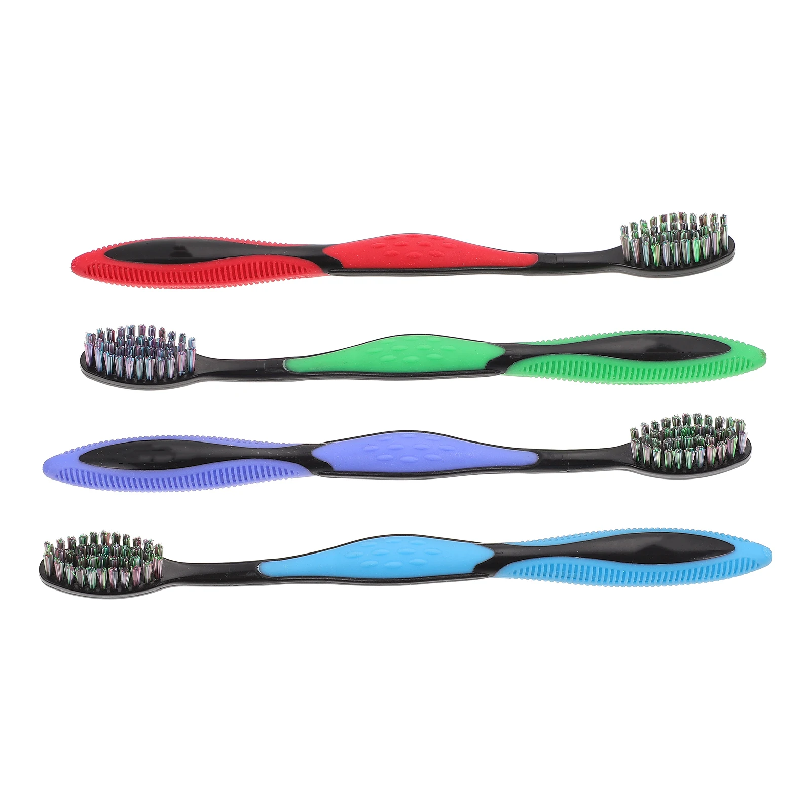 

10pcs Hard al Care Tools Premium Durable Ergonomic Cleaning Adults Hard Bristles Toothbrushes Toothbrushes Silicone H