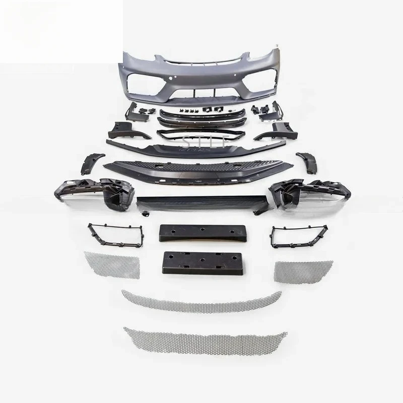 

718 Boxster Cayman 982 GT4RS polypropylene material car body kit, rear GT spoiler primer